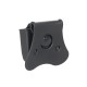 G17/G19/ACP Airsoft Double Mag Pouch Series - Black [Amomax]